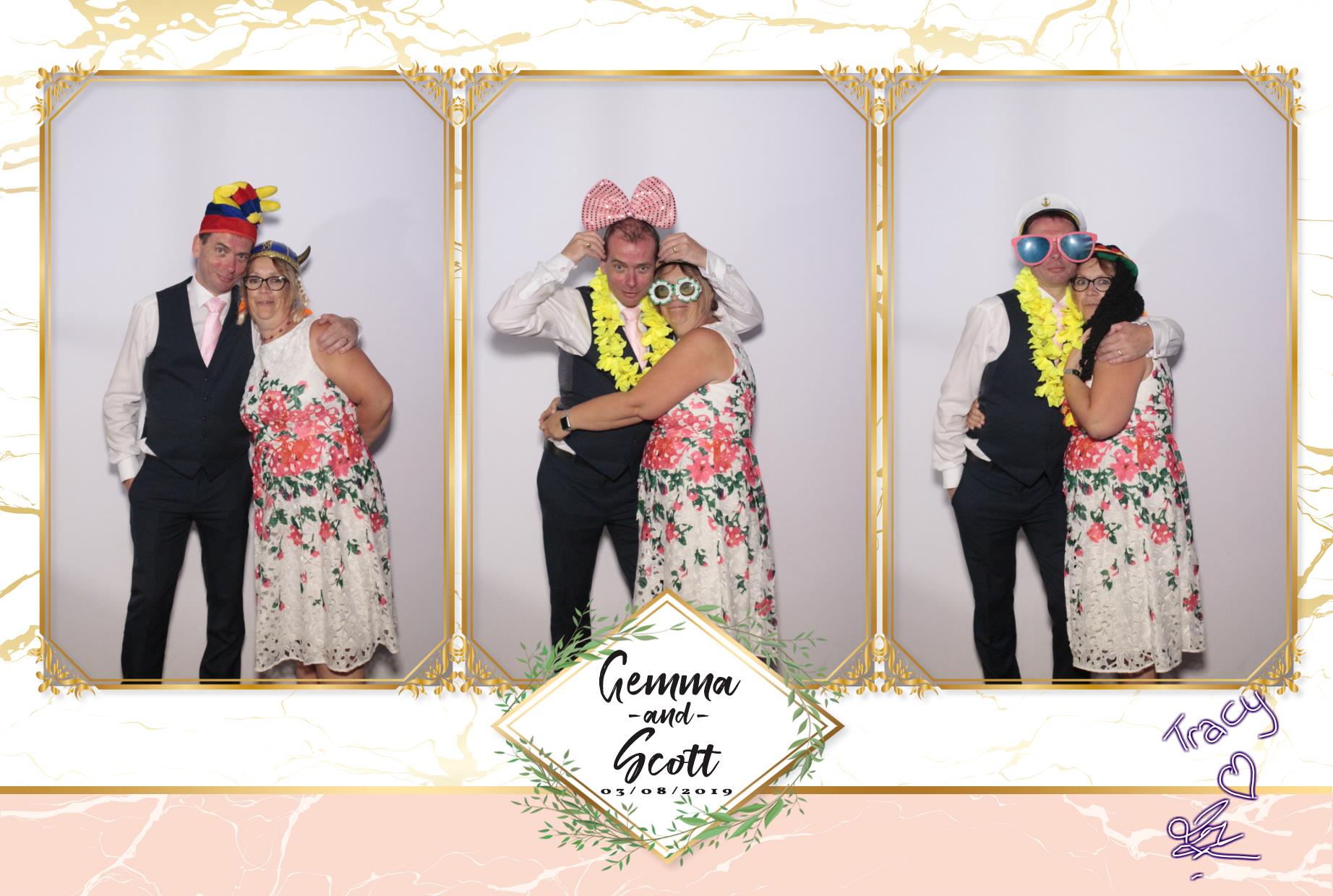 Gemma & Scott's Wedding | View more photos from the event at gallery.myphotoboothexperience.co.uk/u/MyPhotoBoothExperienceLtd/Gemma-Scotts-Wedding